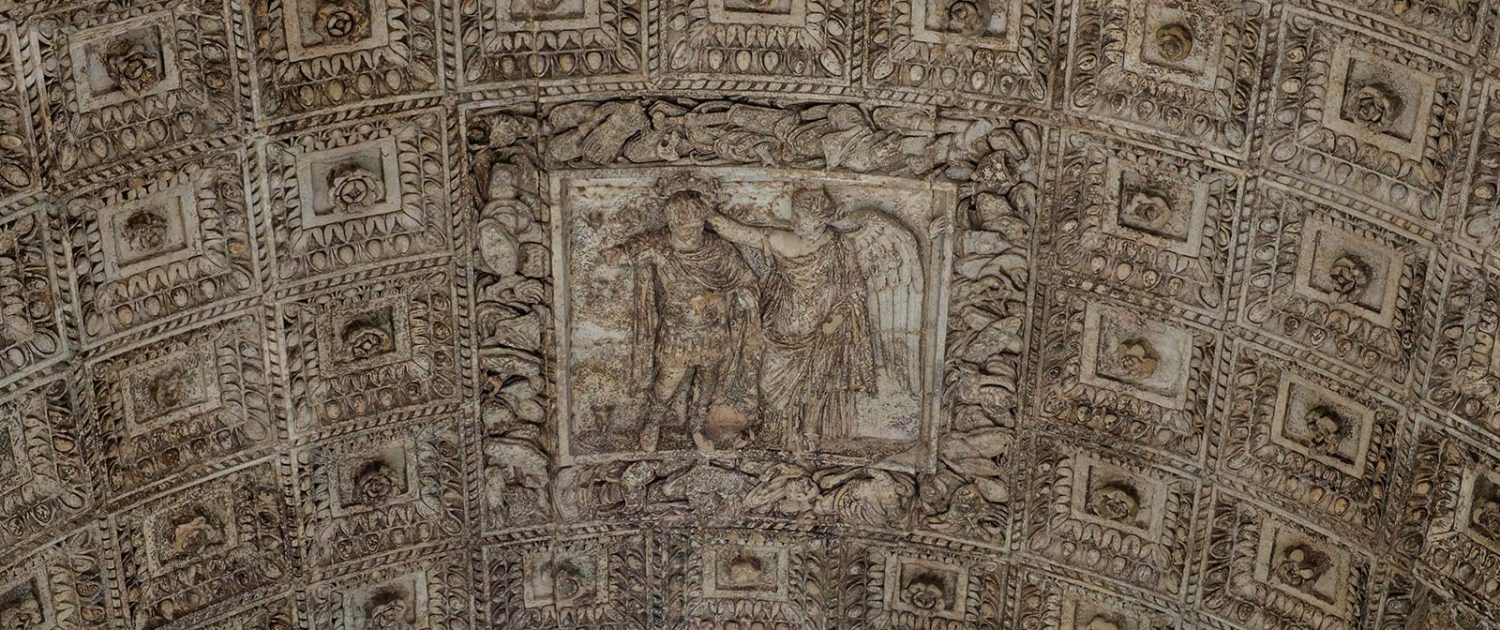 arco di traiano benevento dettaglio